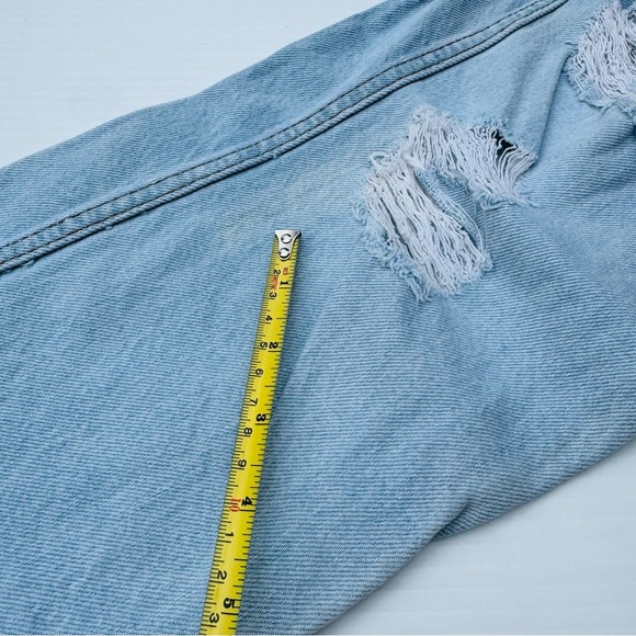 REVICE Light Blue Distressed Women Jeans - Picture 9 of 13
